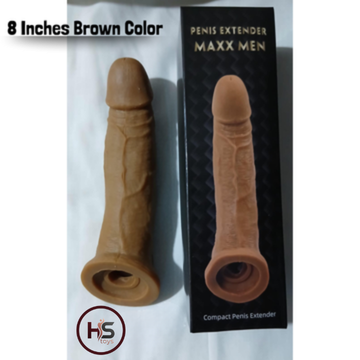 Dragon Condom Silicon Made (IMP) 8" Inches